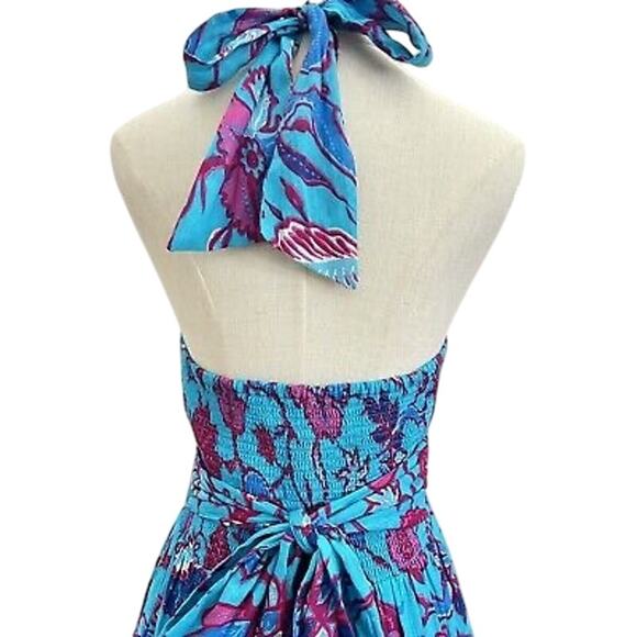 Caroline Constas Halter Midi Dress Size XL - Picture 2 of 10